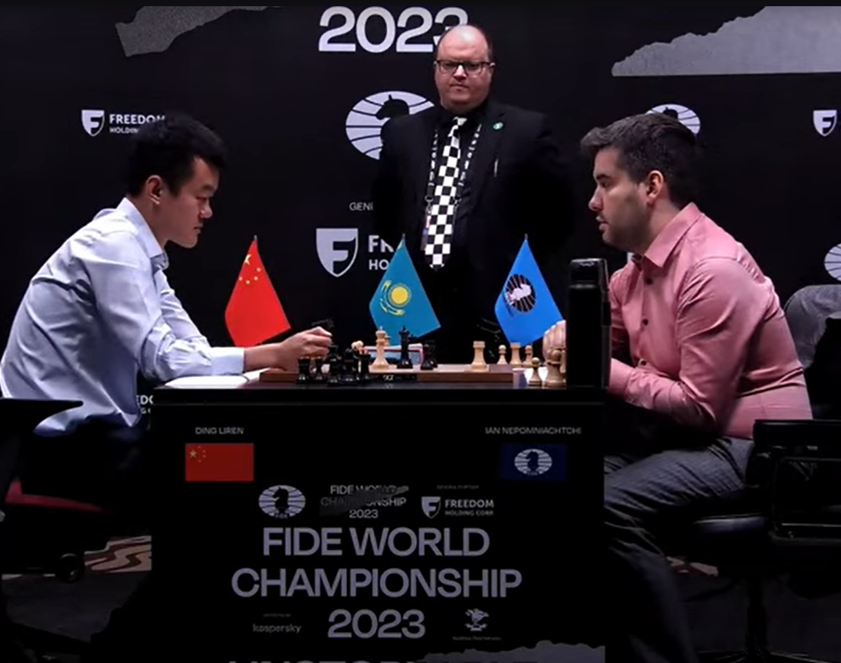 Astana (Kazakhstan) 2023: World Championship Match Nepo-Ding - Arbiter